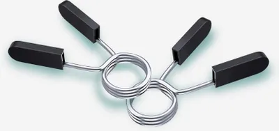 Produktbild von 2 x federbelastete Diskushalterung für 50 mm Olympic Flylock Langhantel Stock