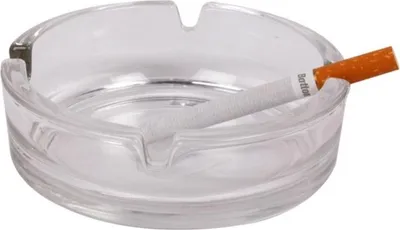 Produktbild von Hochwertiger Glasaschenbecher Ø11 cm, robust & stilvoll