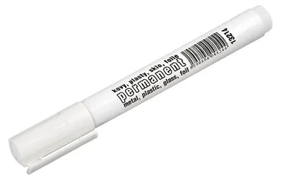 Obrázek produktu pro Značkovač permanentní (fix) bílý 143mm 13214