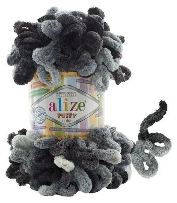 Produktbild von Alize Puffy Color 6532 Strickgarn