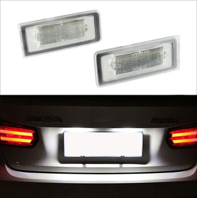 Image de 2x LED PREMIUM éclairage de plaque d'immatriculation pour Audi TT 8N Roadster Coupe 1998-2006