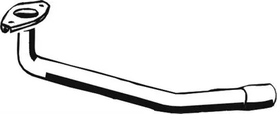 Produktbild von ASMET Abgasrohr Auspuffrohr für VW GOLF II (19E, 1G1) Vorne 03.017