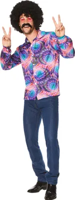 Obrázok produktu pre Hippie disco tričko pre mužov L