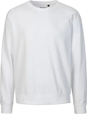 Produktbild von Neutral O63001 | Uni Sweatshirt / 100% Fairtrade-Baumwolle - Farbe: White - Größe: S