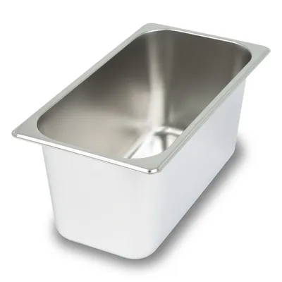 Image de VERTES Récipients GN 1/3 Gastro Norm Gastronorm (Acier inoxydable, 150mm de profondeur, Hygiénique, Inoxydable, Résistant aux rayures, Résistant à la température de -40° à +300°C)