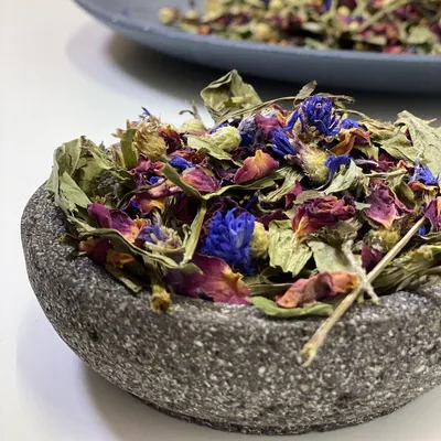 Image de Bunny Nature Botanicals Mid Mix avec fleurs de bleuets bleus & échinacée 120 g