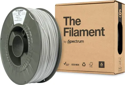 Produktbild von Das Filament PLA 1.75mm Wolke Grau 1kg