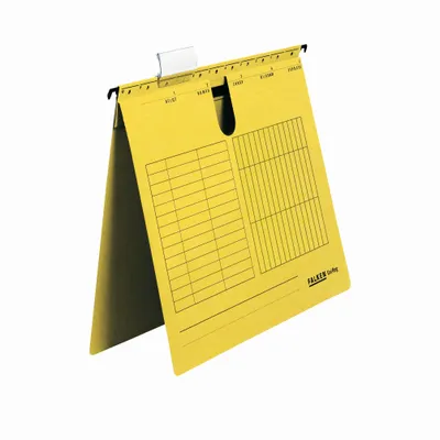 Obrázok produktu pre Falken 80002827 Hängehefter UniReg - A4, 230 g/qm, kfm. Heftung, Manila-RC-Karton, gelb