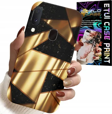 Produktbild von Hülle Für Samsung Galaxy A40 - Gold Elegantes Design + Hydrofolie