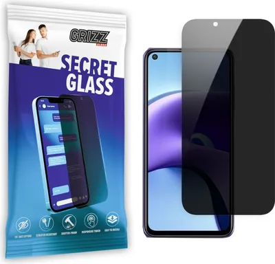 Zdjęcie produktu dla GrizzGlass Xiaomi Privacy Glass SecretGlass dla Redmi Note 9T 5G