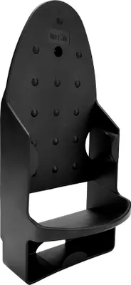 Produktbild von Wandmontierter Bš¹geleisenhalter, Aufbewahrungsregal, Bš¹gelbrett-Tischhaken, Haushaltsorganizer (Schwarz)