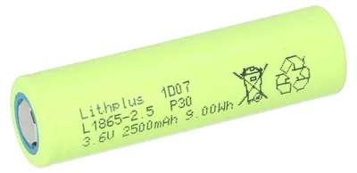 Produktbild von TerraE INR 18650 25P Li-Ion Akku - 3,6V 2500mAh 20A