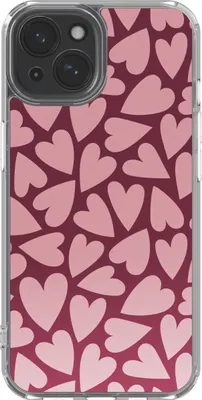 Produktbild von imoshion Design Hülle iPhone 15 - Hearty Blush