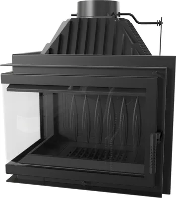 Zdjęcie produktu dla Kominek powietrzny żeliwny lewy 15 kW Ø 200