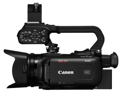 Zdjęcie produktu dla Canon XA65 Kamera przenośna / kamera naramienna 21,14 MP CMOS 4K Ultra HD czarna