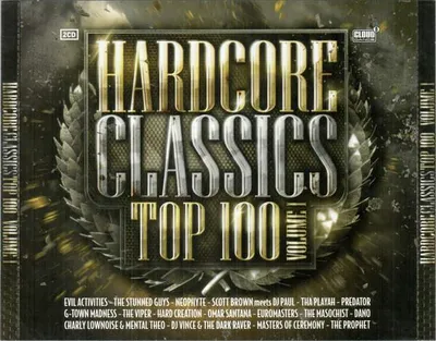 Zdjęcie produktu dla Heartselling Hardcore Classics Top 100 - Vol. 1, Hardcore, CD, Various Artists, Nośnik fizyczny, Dorosły, 23/03/2012