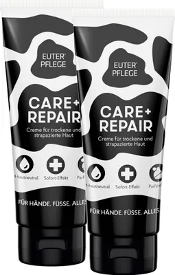 Produktbild von HAKA Euterpflege spezial 2x200ml Reparierende Creme für raue & strapazierte Haut