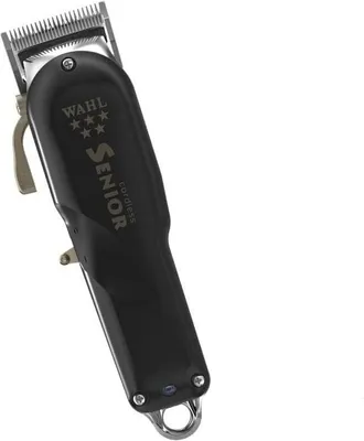 Produktbild von Wahl Cordless Senior, Schwarz, 0,8 mm, 2,5 mm, 4 cm, Stahl, DC