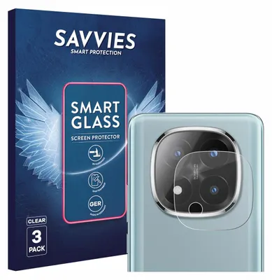 Produktbild von 3x Savvies Schutzglas Folie für Xiaomi Redmi Note 14 Pro Plus 5G (NUR Kameraschutz) 9H Panzer Schutzfolie Glas Displayschutz klar transparent