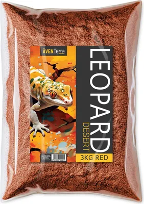 Zdjęcie produktu dla Aventerra Sweden LEOPARD Desert Red 3kg - glina do terrarium