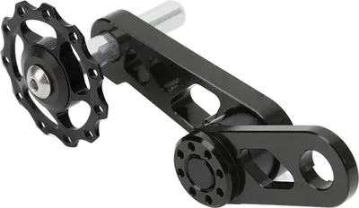 Produktbild von Einzelgeschwindigkeitskettenspanner Aluminiumlegierung Faltradstabilisator für Schwarz