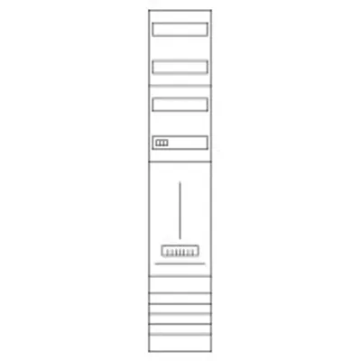Obrázek produktu pro Hager ZH53W9SN, 63 A, 1 kusů, 250 mm, 1350 mm