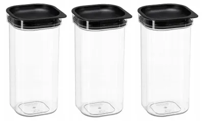 Zdjęcie produktu dla Zestaw pojemników Deco4Home 3x 2,5L "Hamburg"