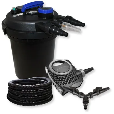 Obrázek produktu pro SunSun Tlakový filtr pro jezírka 10000l 11W UVC projasňovač NEO8000 70W čerpadlo 25m hadice