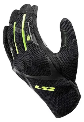 Produktbild von Ls2 Textil Ray Ii Sommerhandschuhe Schwarz S Mann Schwarz S
