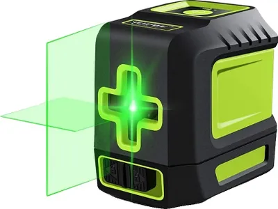 Produktbild von Grüner Strahl-Laser-Nivelliergerät, doppelte Linienmessung, kompaktes Design, 30 m Arbeitsabstand