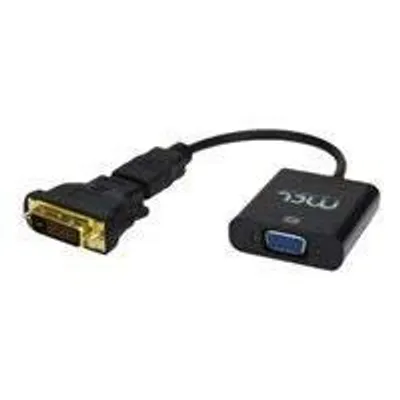 Immagine prodotto di MCL CG-289C, 0,25 m, DVI-D, VGA (D-Sub), maschio, femmina, diritto