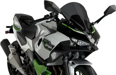 Immagine prodotto di Cupolino PUIG z-racing fumè scuro omologato ABE per Kawasaki