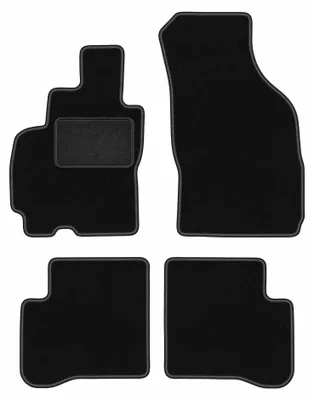 Immagine prodotto di Tappetini in moquette per Hyundai Atos 1997-2008 (hatchback) – set 4 pezzi, neri, su misura – Wielganizator LUX