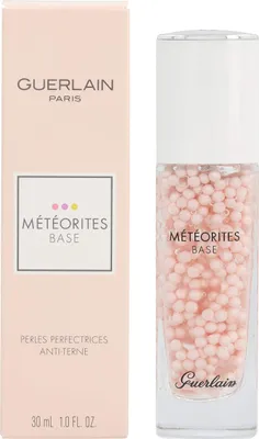 A product shot of Guerlain Meteorites Base makeup primer and its packaging.