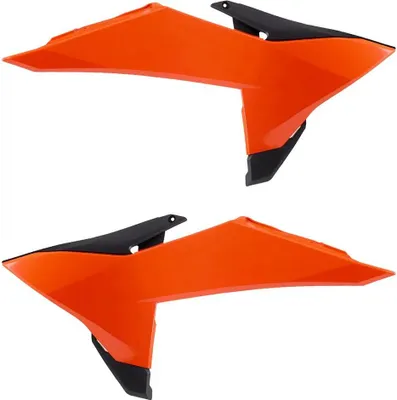 Produktbild von POLISPORT Kühlerspoiler seitlich