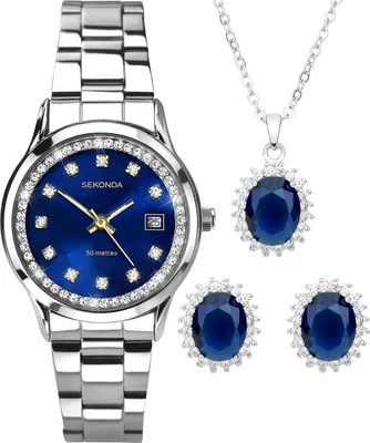 Obrázok produktu pre Hodinky Sekonda 49037 CYRKONIE strieborné