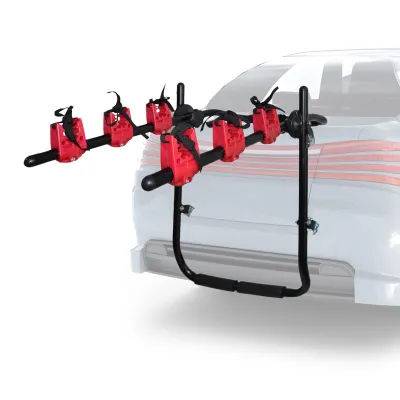 Produktbild von Fahrradträger hinten, superbelastbarer Auto-Heckträger, Auto-Gepäckträger aus Metall, geeignet für Limousinen, Schrägheckmodelle, SUVs und Transporter