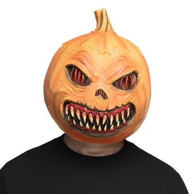 Produktbild von Boland 697613, Kostümmaske, Erwachsener, Uni, Latex, Orange, 258 g