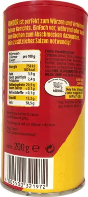 Immagine prodotto di Maggi Fondor 200g