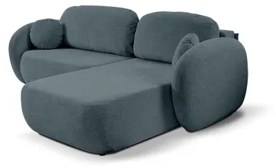 Zdjęcie produktu dla Sofa narożne Olemo z funkcją spania, strona prawa, kolor Granitstrom