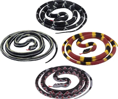 Image de Opgerolde Speelgoedslang, 20cm
