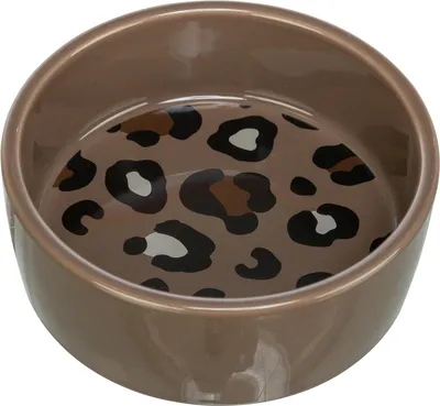 Immagine prodotto di Ciotola per cani Trixie Leo in Vetroceramica marrone Ø 12 cm 300 ml