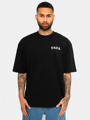 Produktbild von DADA Supreme Oversize Streetwear T-Shirt mit Rundlogo Print Größe: M