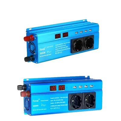 Produktbild von Wechselrichter, reine Sinuswelle Ausgang, hohe Effizienz, 3000W EU 50Hz