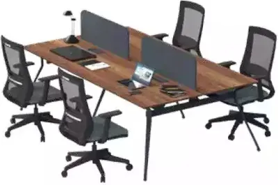 Produktbild von Großer Computertisch Büromöbel Laptoptisch Arbeitstische Arbeitszimmermöbel
