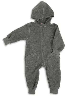 Produktbild von Engel Baby-Overall mit Kapuze und Reißverschluss