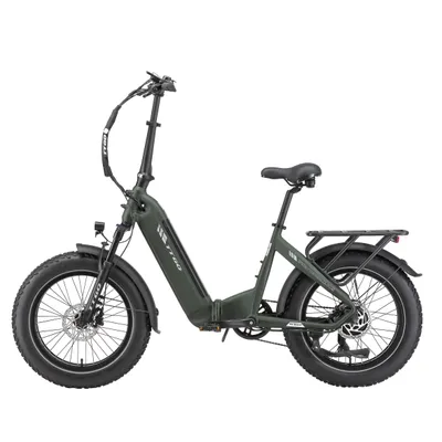 Produktbild von F6Boost 20 Zoll E-Bike 6061 Aluminium, sperrbare Federgabel, 48V 18Ah Akku, 70Nm Heckmotor, Drehmomentsensor, Hydraulikbremsen, bis 140km Reichweite