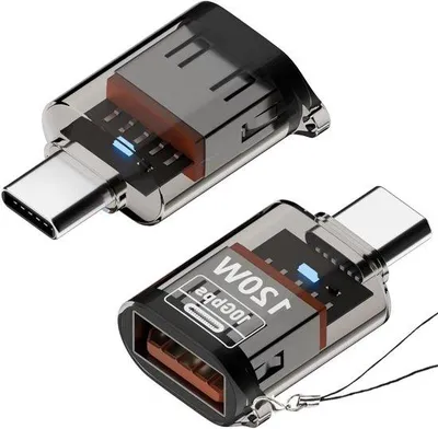 Obrázok produktu pre USB-C adaptér 10 Gb/s, čierny, sada 2 ks
