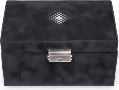 Produktbild von Sacher Schmuckschatulle Crystalo Jewellery Case Eva Black schwarz
