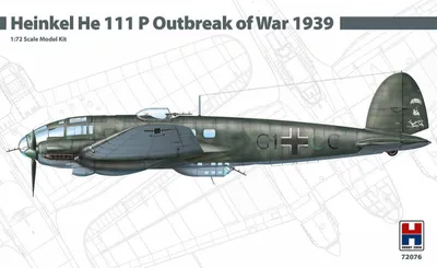 Produktbild von Hobby 2000 72076 - 1:72 Heinkel He 111 P Outbreak of War 1939 - Neu